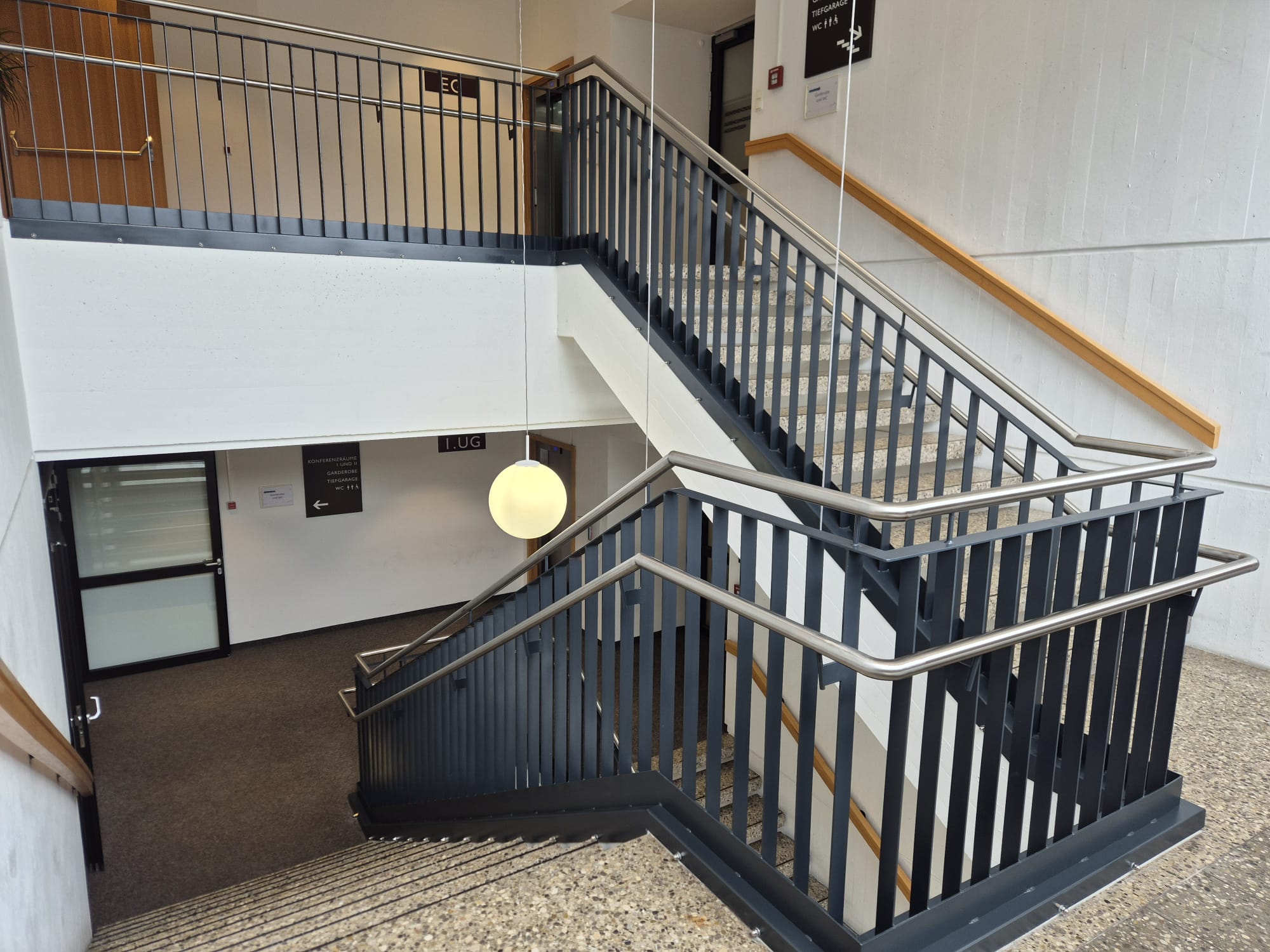 Treppenkonstruktionen aus Metall